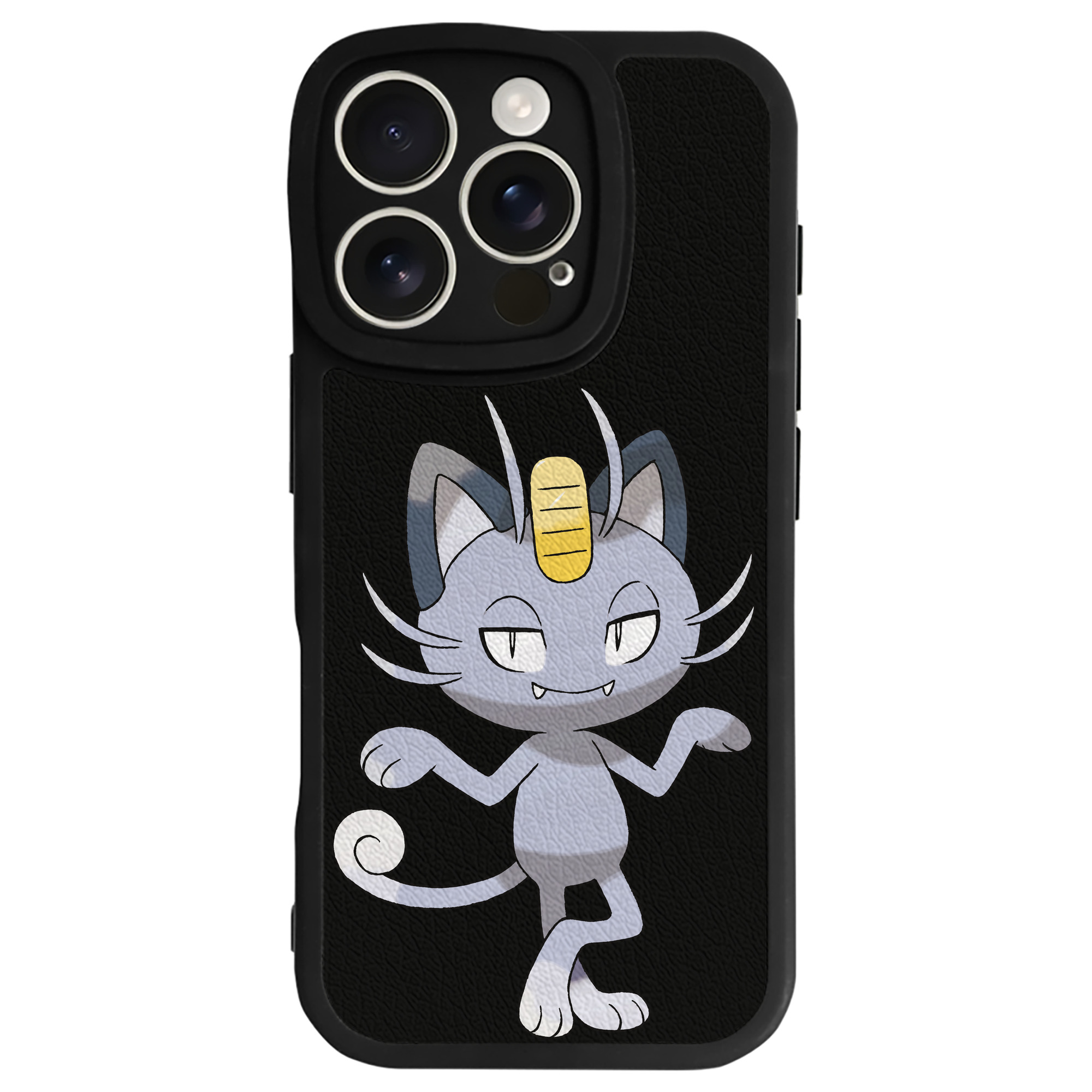 （画像用） ポケットモンスター Pokémon 【iPhone 16シリーズ対応】シリコンスマホケース（レザー調） 材質：シリコン